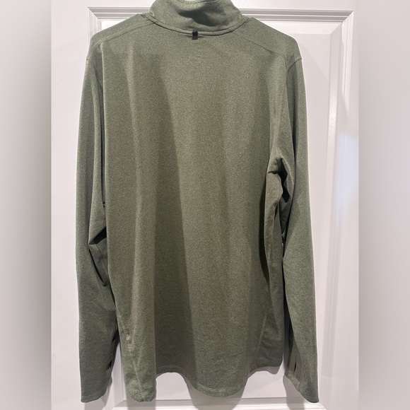 Nike Running Dri-Fit Long Sleeve 1/4 Zip - Mens Large - Green Element - Picture 2 of 6
